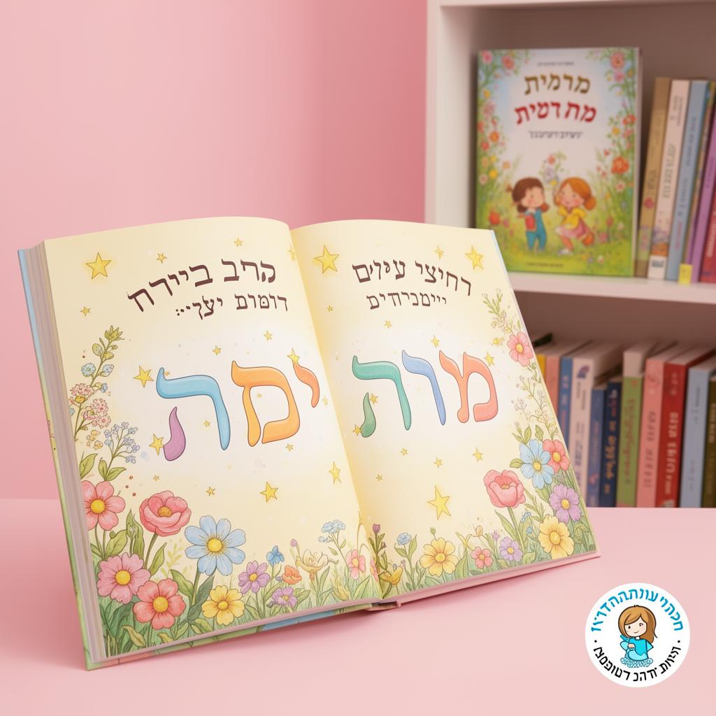 הספר 'אותיות הגן הקסום'